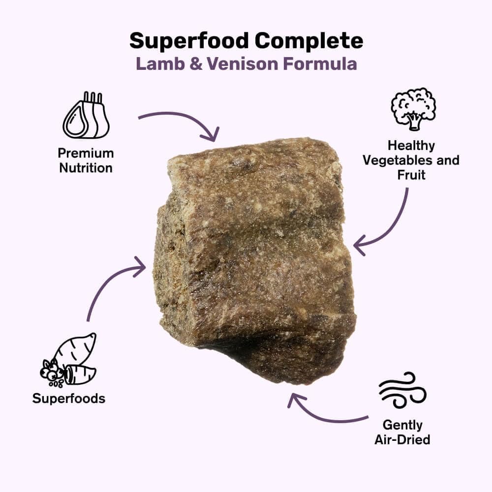 BADLANDS RANCH Air-Dried Fish & Turkey Dog Food, 87% Meat, 24 oz