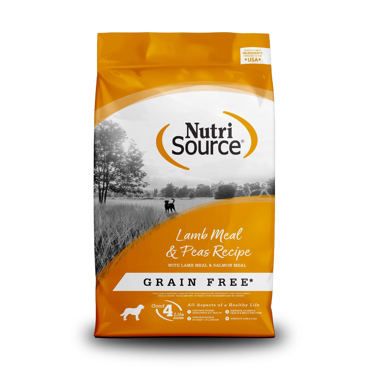 NutriSource Grain Free Dry Dog Food, Seafood Select, 4lb