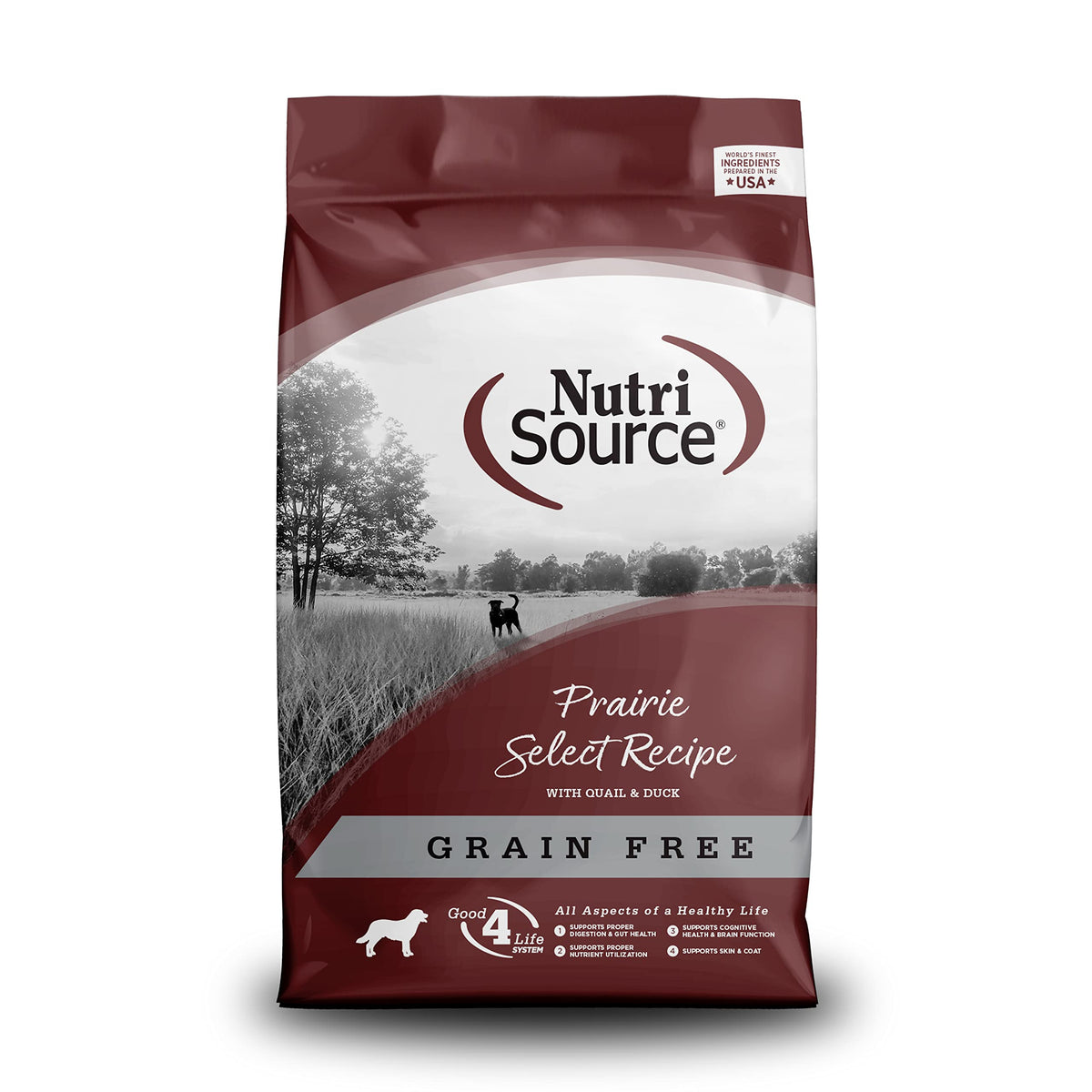 NutriSource Grain Free Dry Dog Food, Seafood Select, 4lb