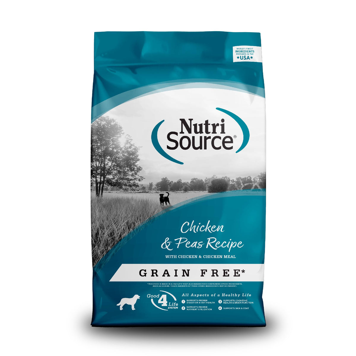 NutriSource Grain Free Dry Dog Food, Seafood Select, 4lb