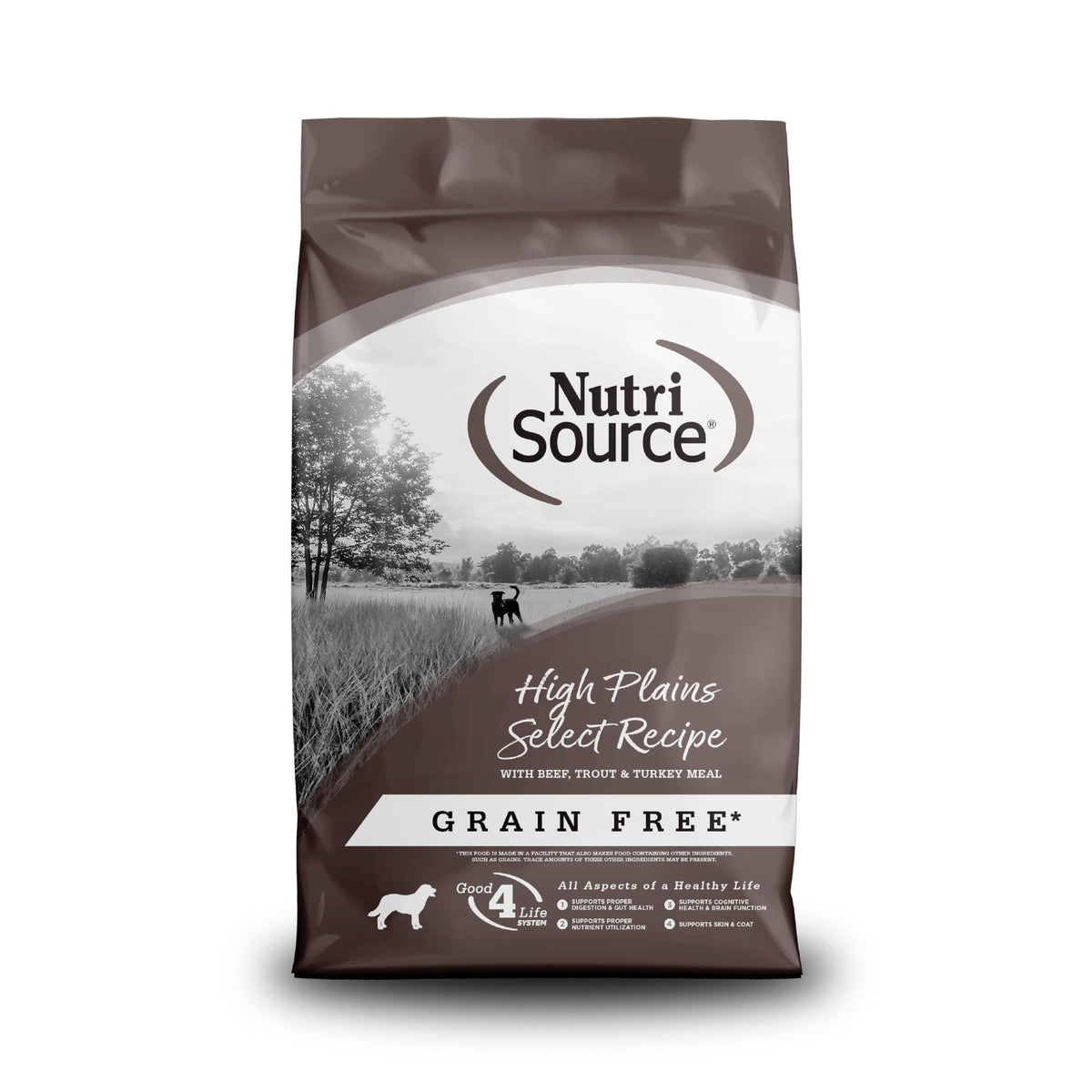NutriSource Grain Free Dry Dog Food, Seafood Select, 4lb