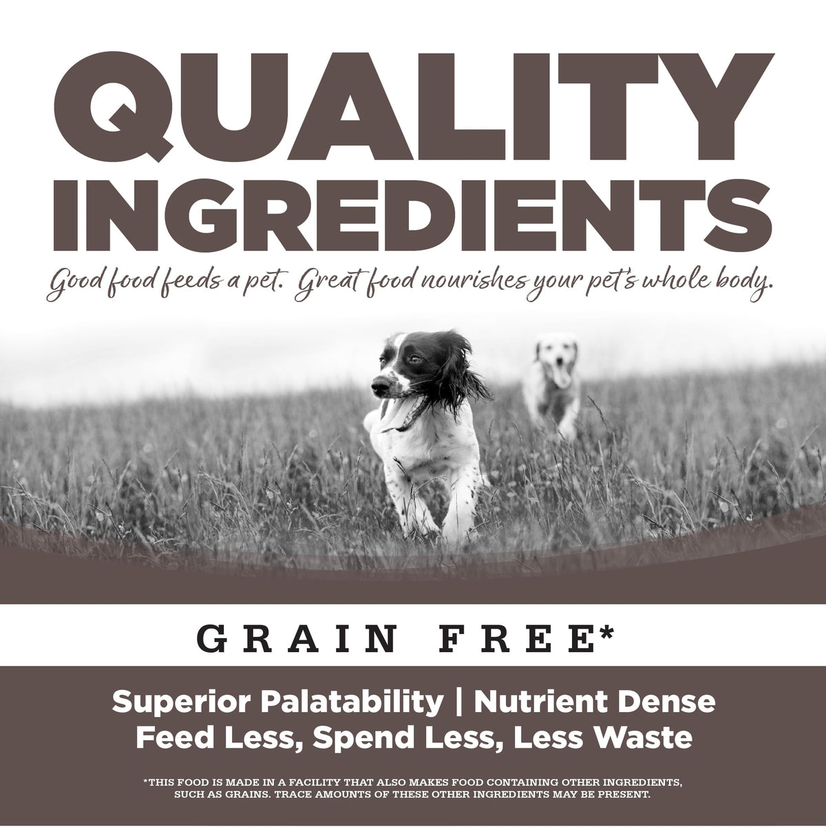 NutriSource Grain Free Dry Dog Food, Seafood Select, 4lb