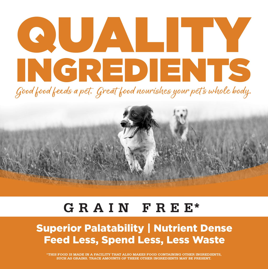 NutriSource Grain Free Dry Dog Food, Seafood Select, 4lb