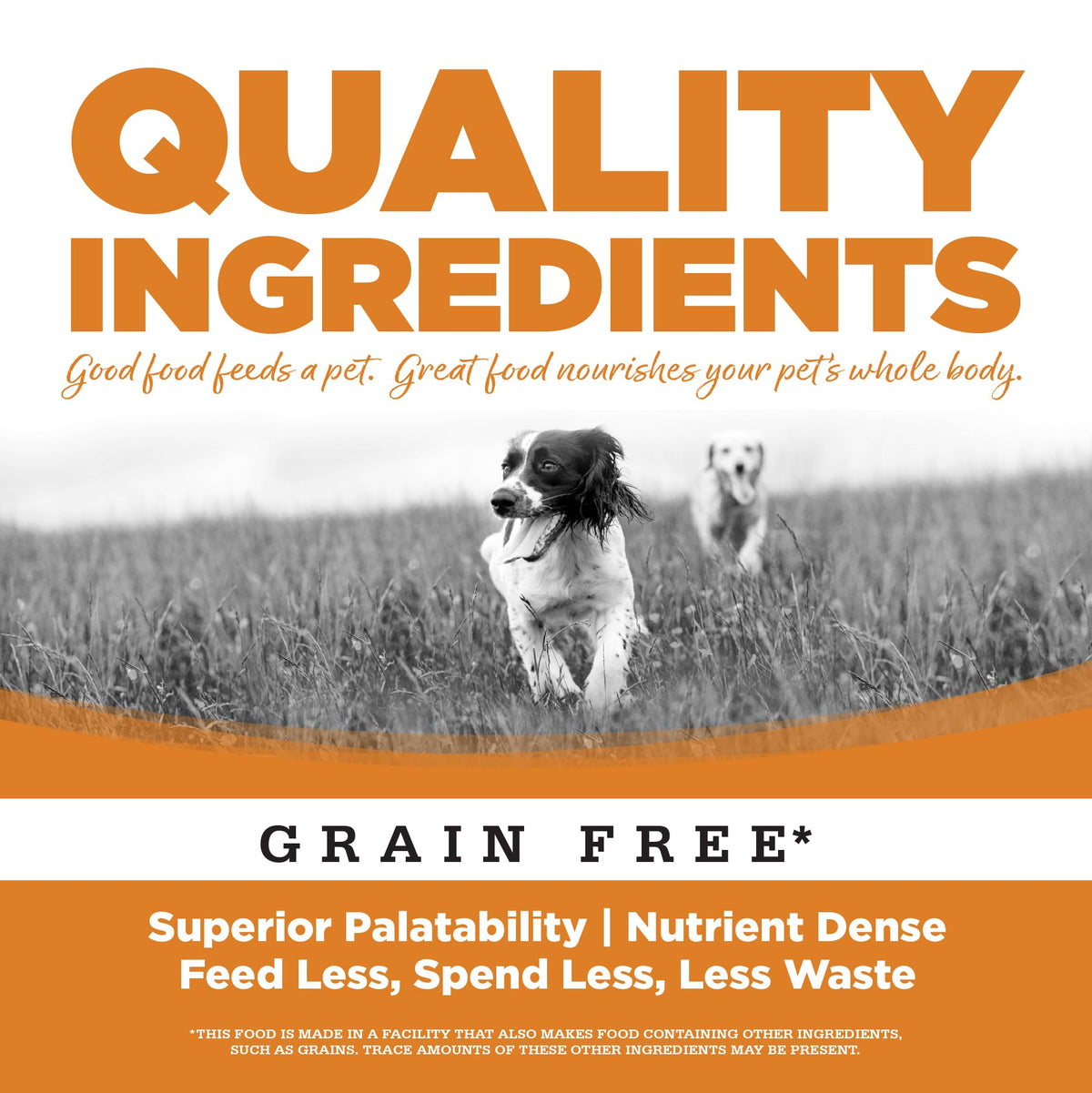NutriSource Grain Free Dry Dog Food, Seafood Select, 4lb