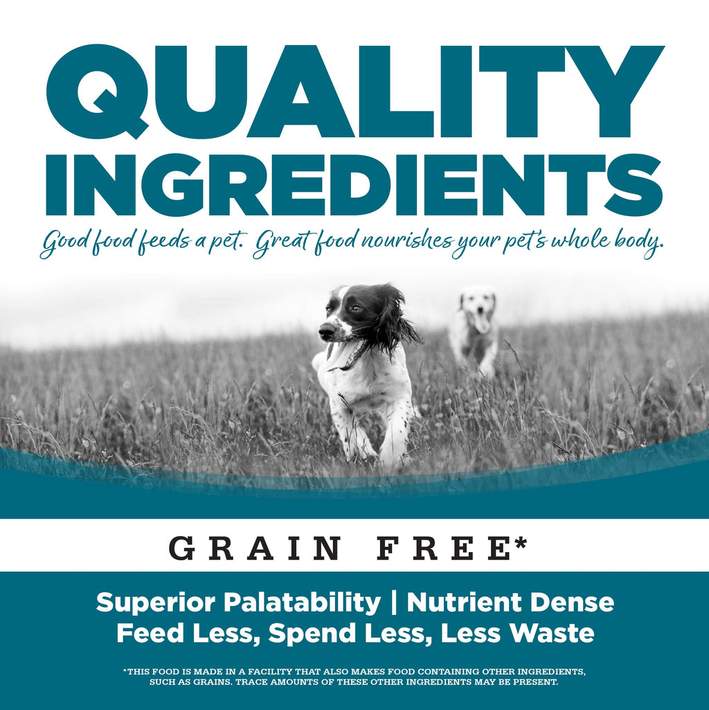 NutriSource Grain Free Dry Dog Food, Seafood Select, 4lb