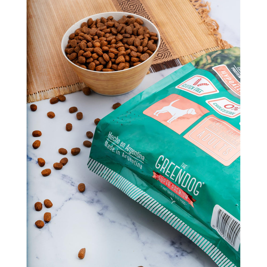 Super Premium - Adult Small Bite - 16.5 Lb Bag Dog Food - Plant Based Protein, Vegan Dry Pet Kibble, Gluten Free, Complete Nutrition