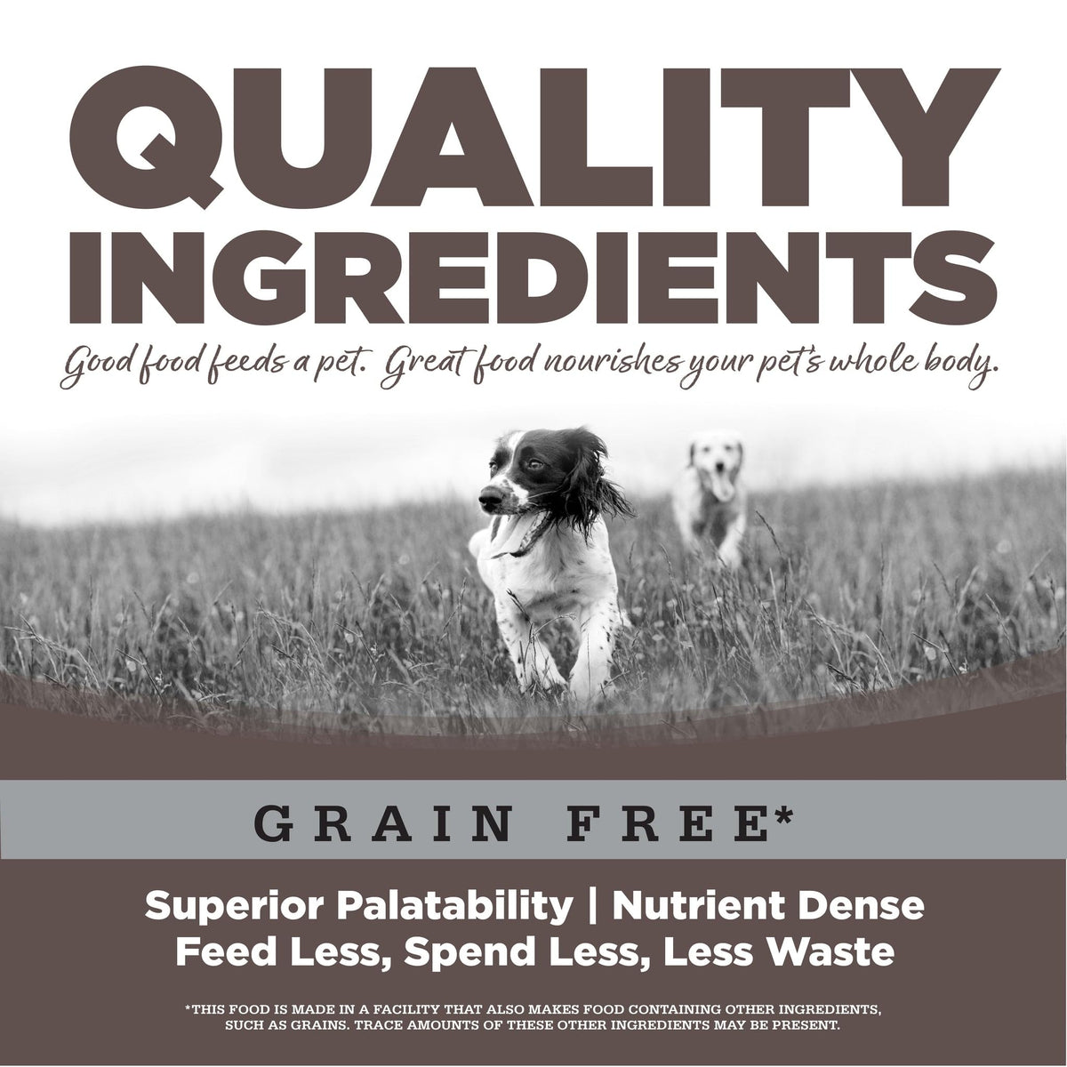 NutriSource Grain Free Dry Dog Food, Seafood Select, 4lb
