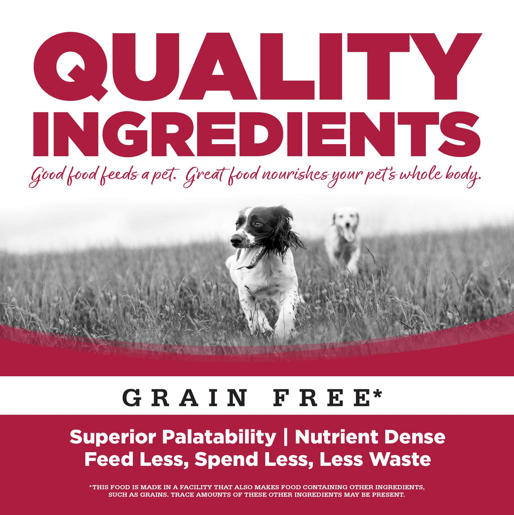 NutriSource Grain Free Dry Dog Food, Seafood Select, 4lb