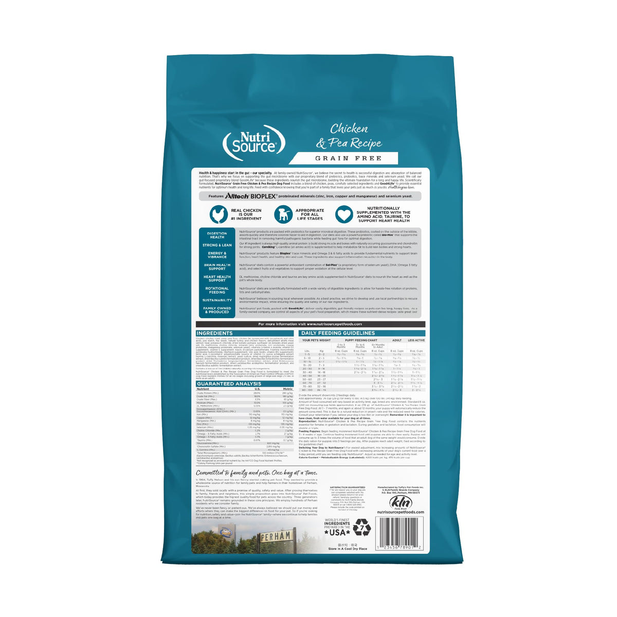 NutriSource Grain Free Dry Dog Food, Seafood Select, 4lb