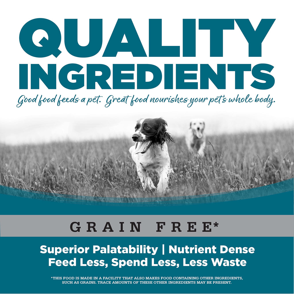 NutriSource Grain Free Dry Dog Food, Seafood Select, 4lb