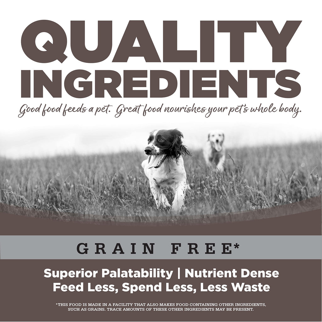 NutriSource Grain Free Dry Dog Food, Seafood Select, 4lb