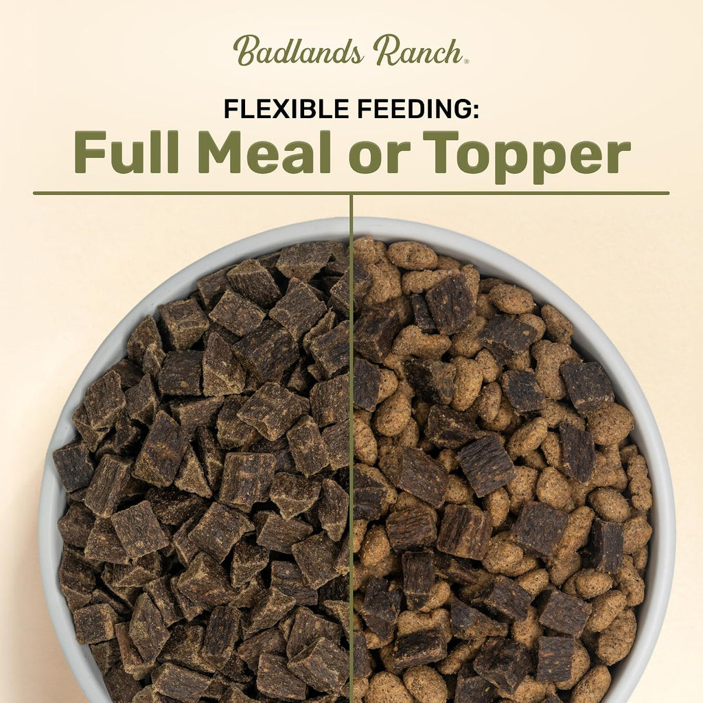 BADLANDS RANCH Air-Dried Fish & Turkey Dog Food, 87% Meat, 24 oz