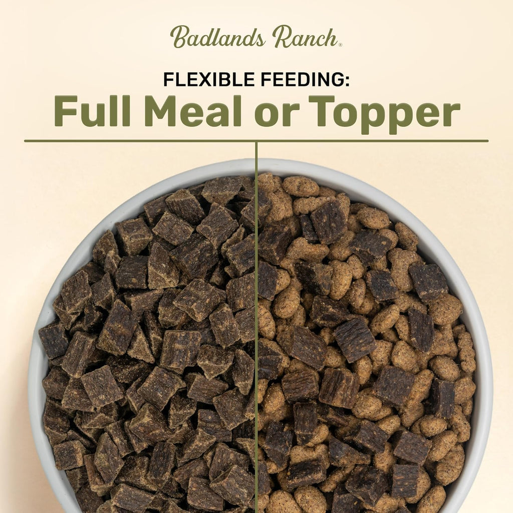 BADLANDS RANCH Air-Dried Fish & Turkey Dog Food, 87% Meat, 24 oz