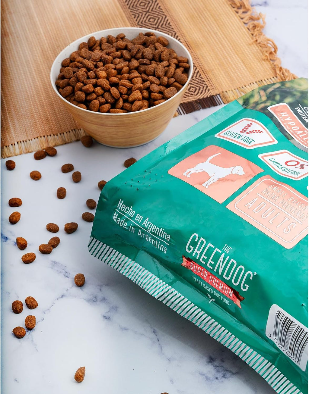 Super Premium - Adult Small Bite - 16.5 Lb Bag Dog Food - Plant Based Protein, Vegan Dry Pet Kibble, Gluten Free, Complete Nutrition