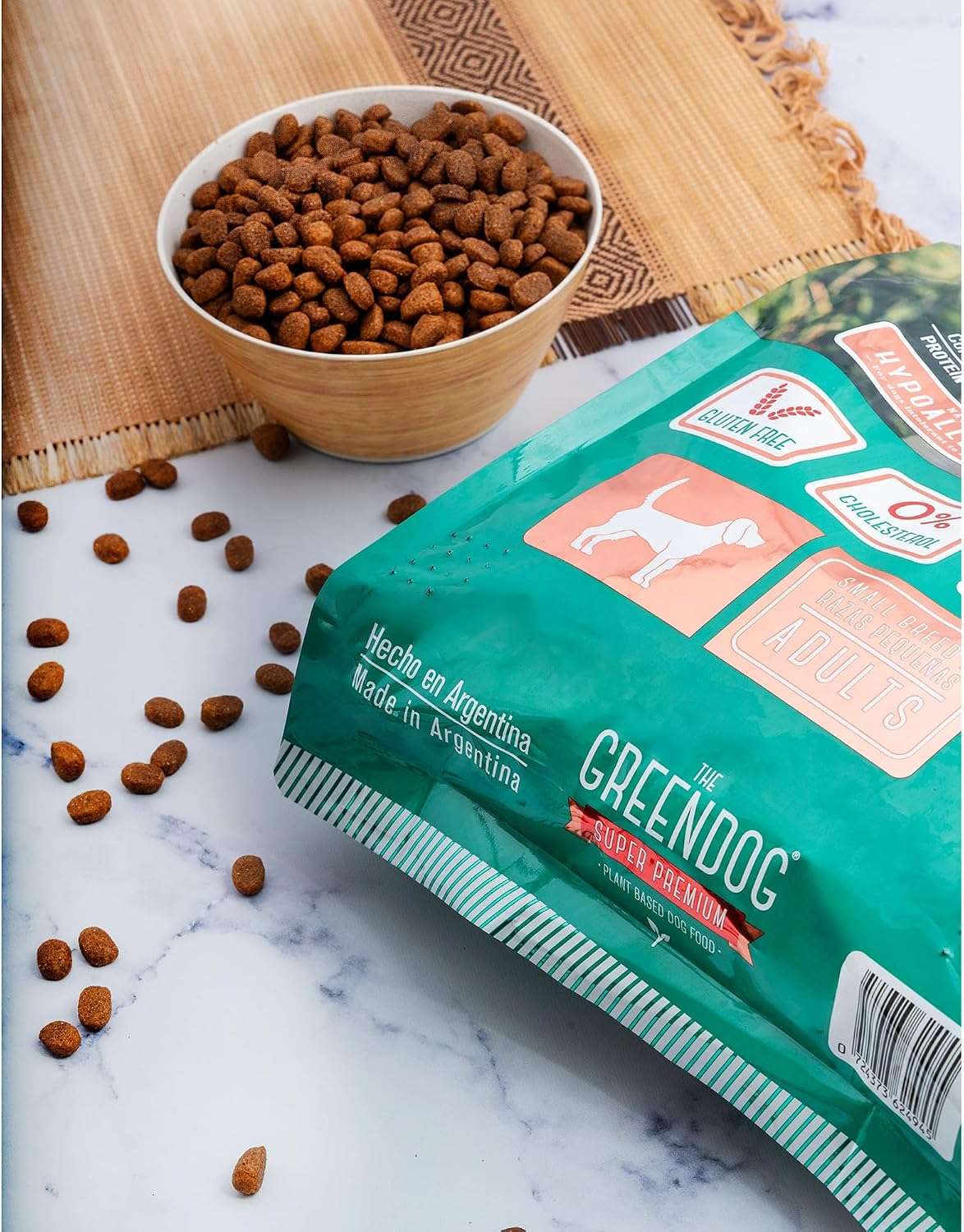 Super Premium - Adult Small Bite - 16.5 Lb Bag Dog Food - Plant Based Protein, Vegan Dry Pet Kibble, Gluten Free, Complete Nutrition
