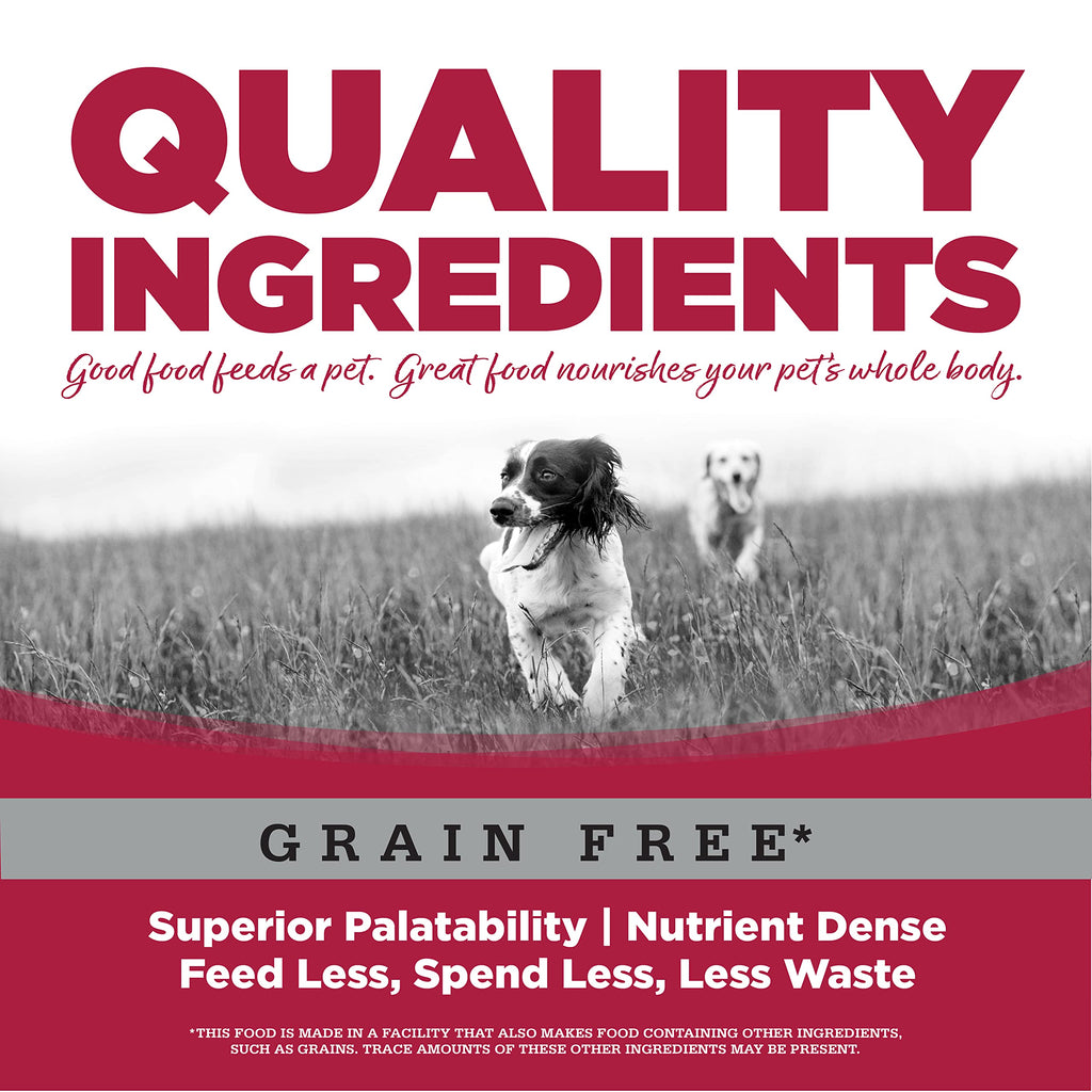 NutriSource Grain Free Dry Dog Food, Seafood Select, 4lb