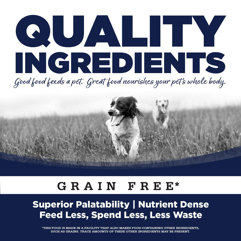 NutriSource Grain Free Dry Dog Food, Seafood Select, 4lb